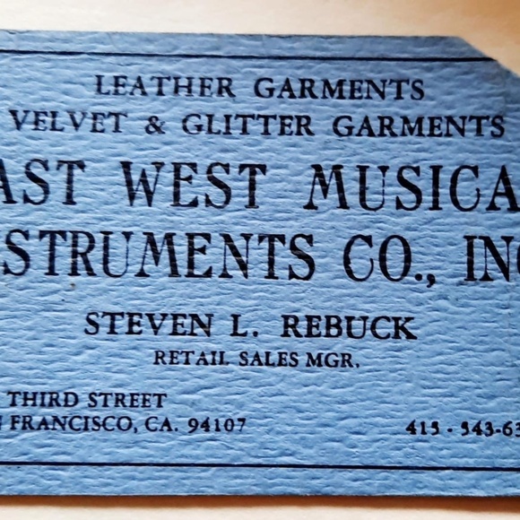 1974 East West Musical instruments custom flame leather jacket - Picture 7 of 16